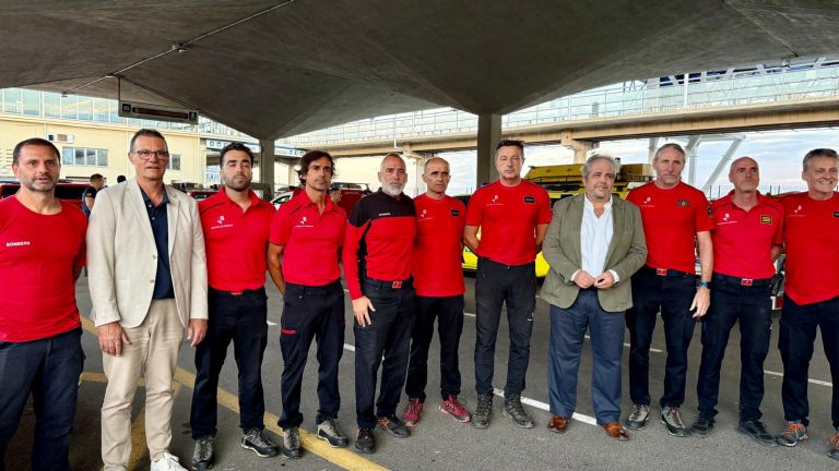 Un dispositivo de Bomberos de Mallorca viaja a Ibiza para reforzar las tareas de emergencia por las lluvias torrenciales