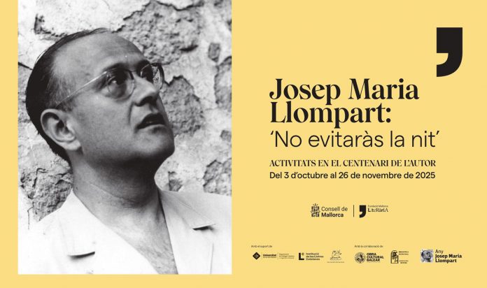 Mallorca conmemora el Año Llompart con el ciclo cultural “No evitaràs la nit”