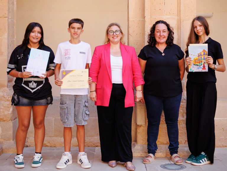 Llucmajor presenta el cartel de las Fires 2025 y entrega los premios del IX Concurso de Dibujo