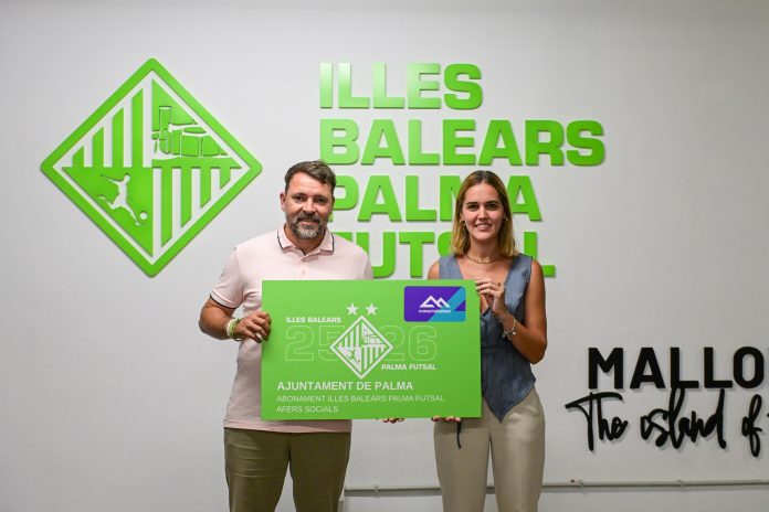 Serveis Socials firma un convenio con el Illes Balears Palma Futsal para facilitar el acceso de familias vulnerables a los partidos de Son Moix