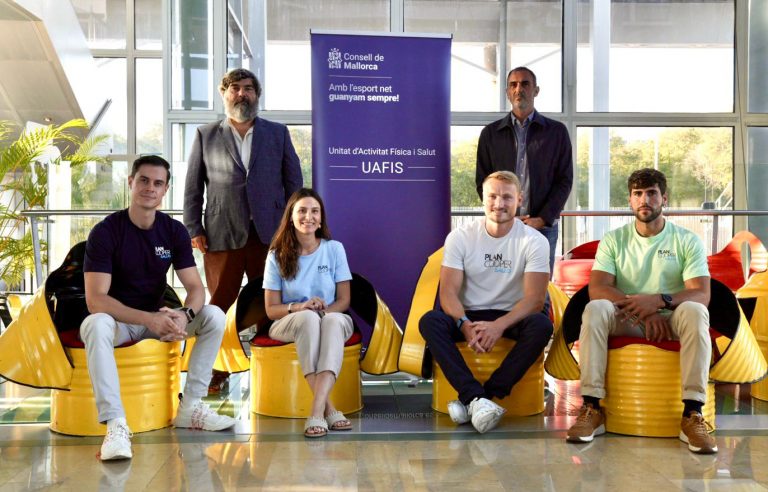 El Consell de Mallorca y Marcus Cooper abordan los trastornos alimentarios en el deporte escolar federado