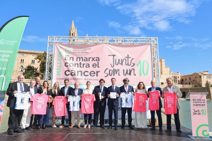 Mallorca vuelve a marchar contra el cáncer en la décima edición de la carrera solidaria