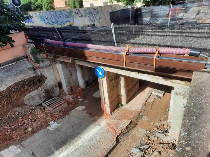 Corte del servicio de tren entre la estación Intermodal y Pont d’Inca Nou el fin de semana del 8 y 9 de noviembre por las obras del paso elevado de la calle Greco