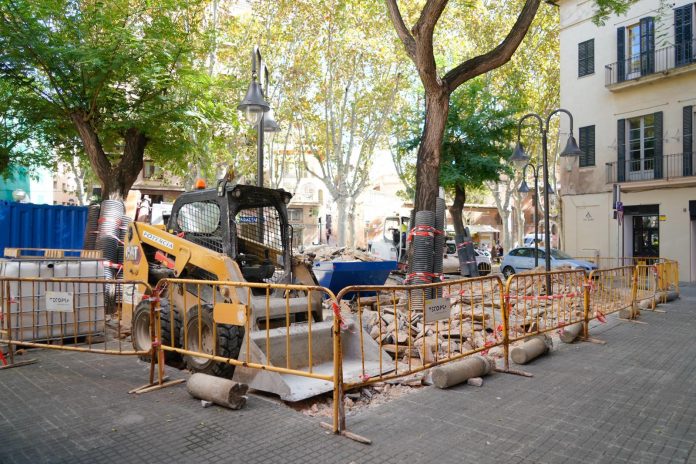 Infraestructures inicia las obras de rehabilitación de la plaza Ecce Homo, en el barrio de Sant Jaume Infraestructures inicia las obras de rehabilitación de la plaza Ecce Homo, en el barrio de Sant Jaume