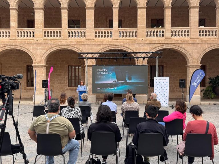 Presentación de Navis Romana, un documental sobre el proyecto de extracción y conservación del pecio de Ses Fontanelles