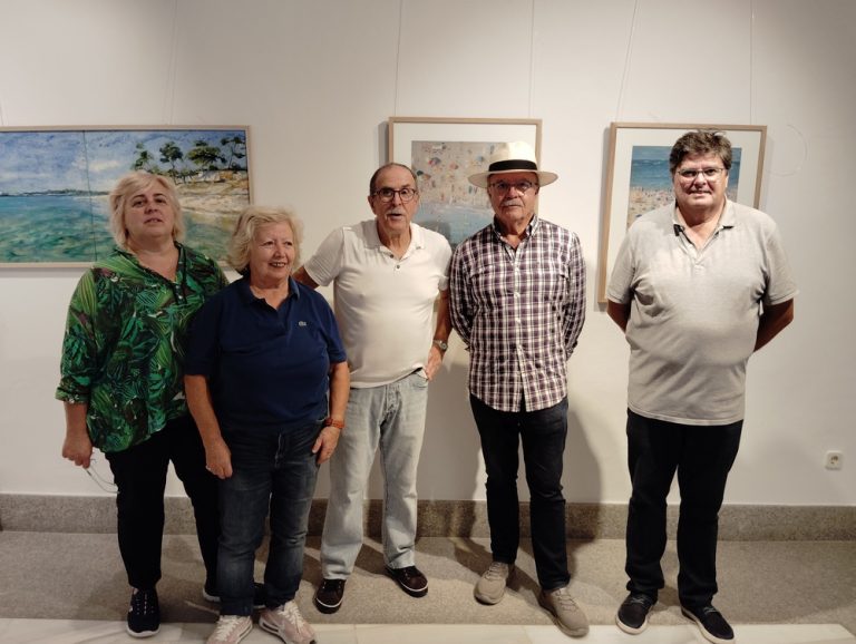 El grupo Art Batallaire inaugura su nueva exposición dedicada a la pintora Maria Vich