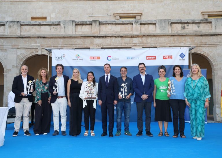 El Consell entrega los Premios a Prácticas Ejemplares en Responsabilidad Social 2025 a cinco empresas y autónomos por su compromiso con una Mallorca más justa, próspera y solidaria