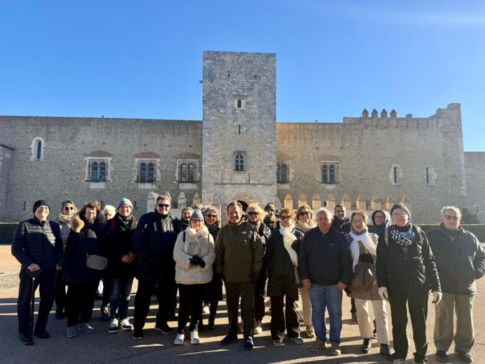 El Consell acerca la historia del Reino de Mallorca a las personas mayores, en un viaje cultural a Perpiñán