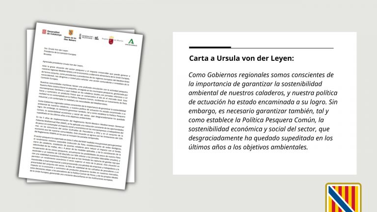 Las cinco comunidades mediterráneas reclaman a la Comisión Europea medidas urgentes para garantizar el futuro del sector pesquero