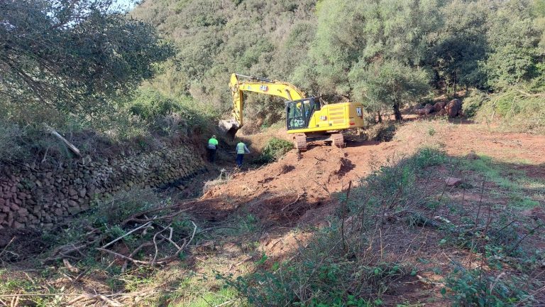 El Govern avanza en la limpieza de los torrentes de las Illes Balears durante el mes de octubre