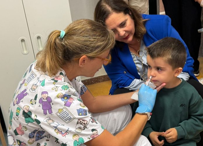 El 43,4 % de los niños de segundo ciclo de infantil ya se ha vacunado contra la gripe en las escuelas de Baleares