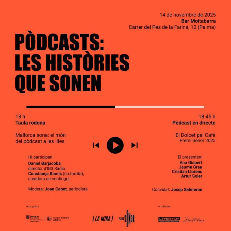 El IEB y La Mira celebran una nueva edición de «Pòdcasts: les històries que sonen» en Palma
