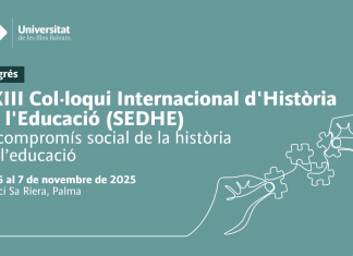 El compromiso social de la historia de la educación centra el XXIII Coloquio Internacional de Historia de la Educación en la UIB El compromiso social de la historia de la educación centra el XXIII Coloquio Internacional de Historia de la Educación en la UIB