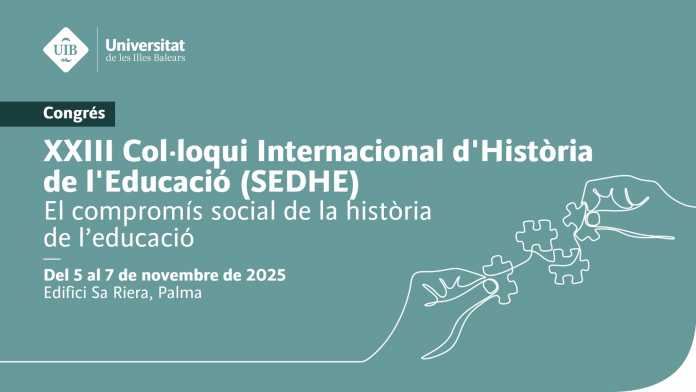 El compromiso social de la historia de la educación centra el XXIII Coloquio Internacional de Historia de la Educación en la UIB