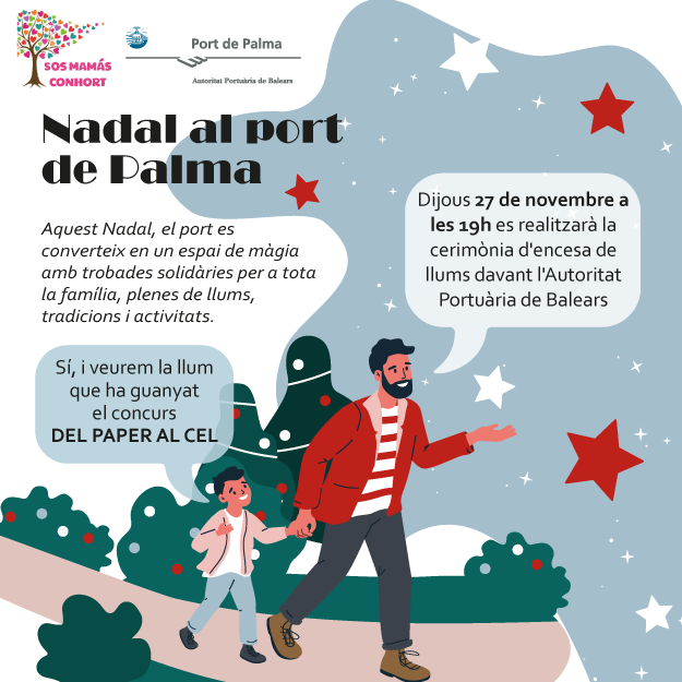 La APB inaugura “Nadal al port de Palma”, un programa navideño abierto a toda la ciudadanía