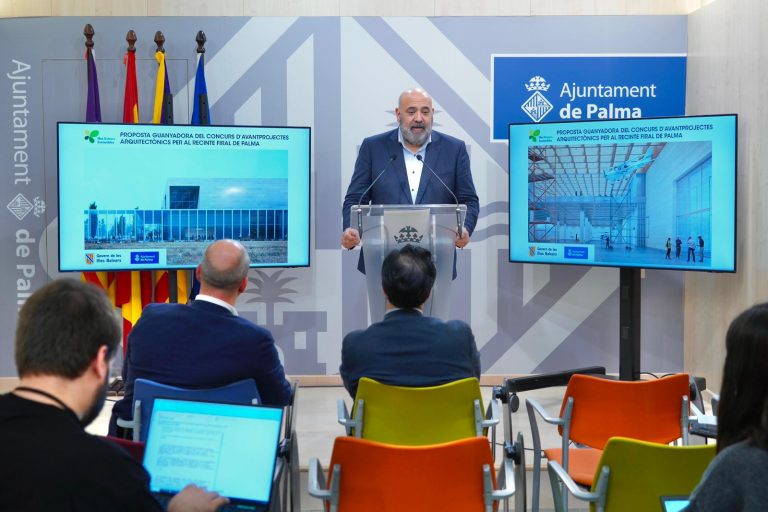 El alcalde de Palma presenta el anteproyecto ganador del futuro Recinto Ferial, obra del equipo Vivas Arquitectos Barcelona S.L.P.
