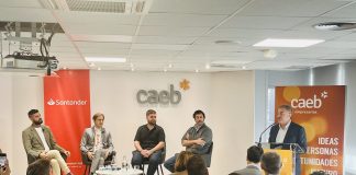 CAEB y Banco Santander reafirman su apuesta por la innovación entre las pymes como garantía de “crecimiento y mejora de la productividad” CAEB y Banco Santander reafirman su apuesta por la innovación entre las pymes como garantía de “crecimiento y mejora de la productividad”
