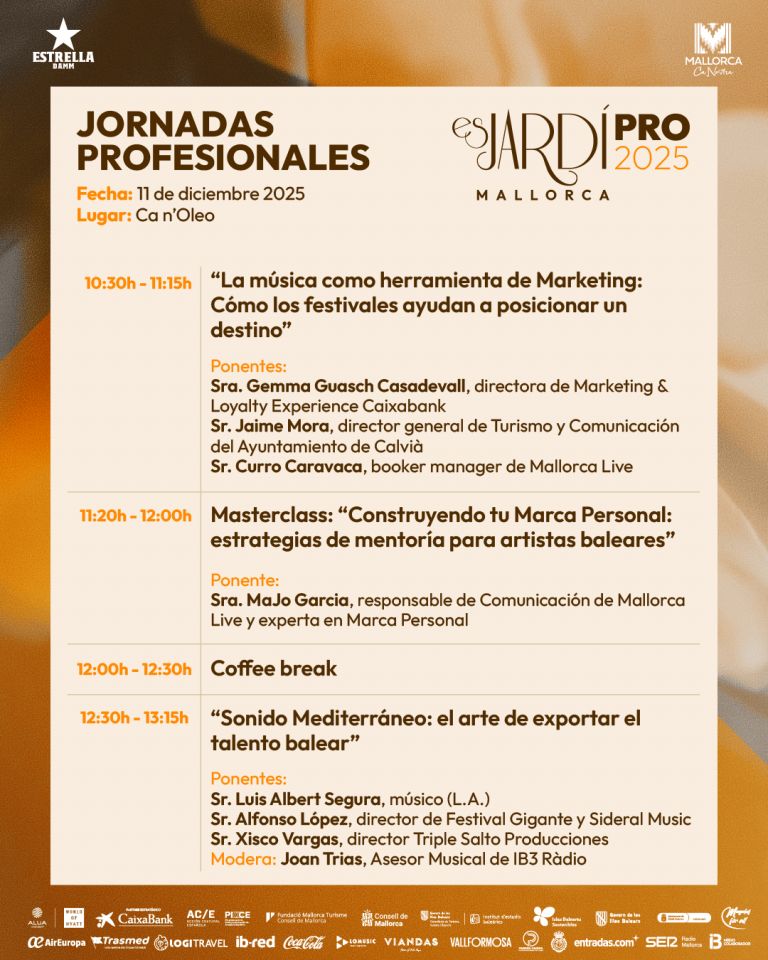 Es Jardí abre inscripciones para la 2ª edición de sus jornadas profesionales presenciales