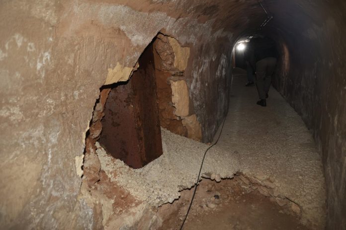 El refugio antiaéreo descubierto bajo el IES Ses Estacions se usará como recurso educativo para las clases de Historia