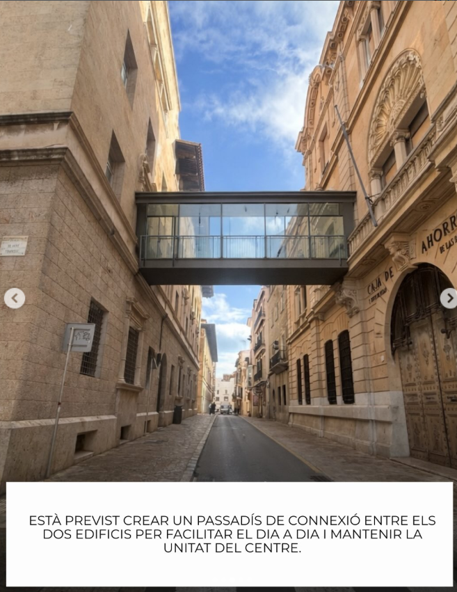 El Colegio Sant Francesc amplía su proyecto educativo con la adquisición del histórico edificio de Sa Nostra