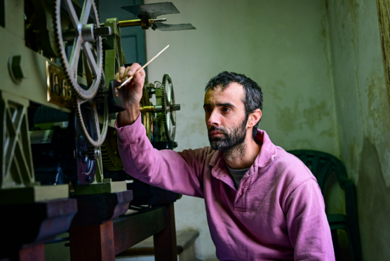 El relojero de Cort pone a punto En Figuera para la tradicional cuenta atrás de Fin de Año