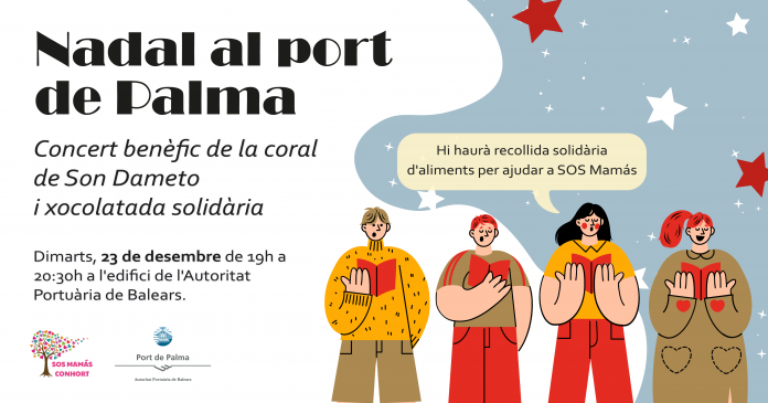 La APB organiza un concierto benéfico con la Coral de Son Dameto y una chocolatada solidaria a favor de SOS Mamás