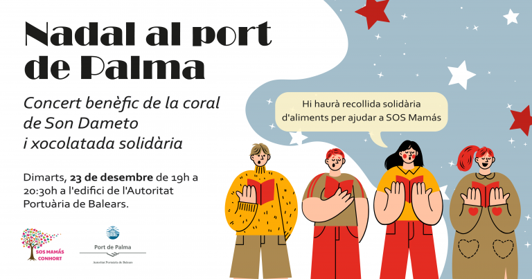 La APB organiza un concierto benéfico con la Coral de Son Dameto y una chocolatada solidaria a favor de SOS Mamás