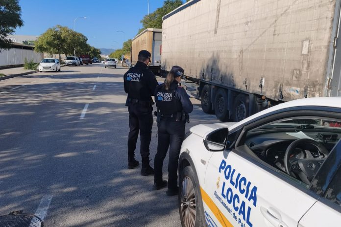 La Policía Local interpone 409 denuncias en un dispositivo especial en los polígonos de Son Güells y Son Morro