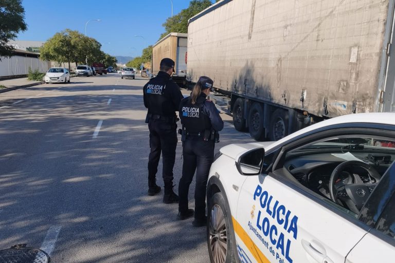 La Policía Local interpone 409 denuncias en un dispositivo especial en los polígonos de Son Güells y Son Morro