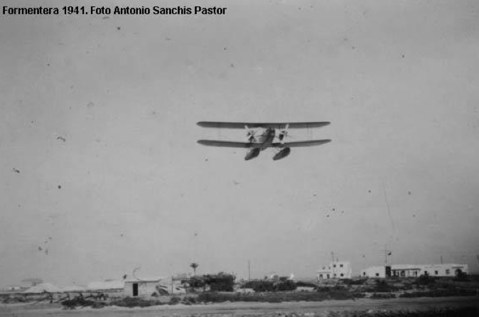 La base de hidros de Formentera
