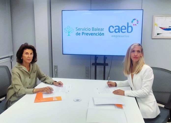 CAEB renueva su compromiso con el Servicio Balear de Prevención para reforzar la salud laboral en las empresas
