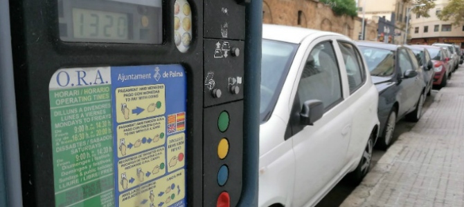 Palma amplía hasta el 28 de febrero el plazo para renovar el distintivo de residente ORA, que pasa a ser completamente digital