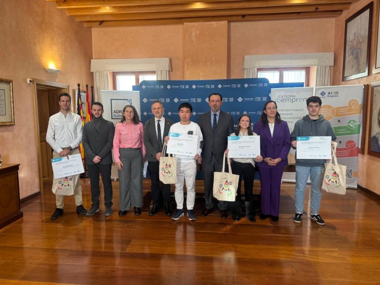 La UIB recibirá 105.000 euros para impulsar el emprendimiento universitario a través de la Cátedra Ibemprèn