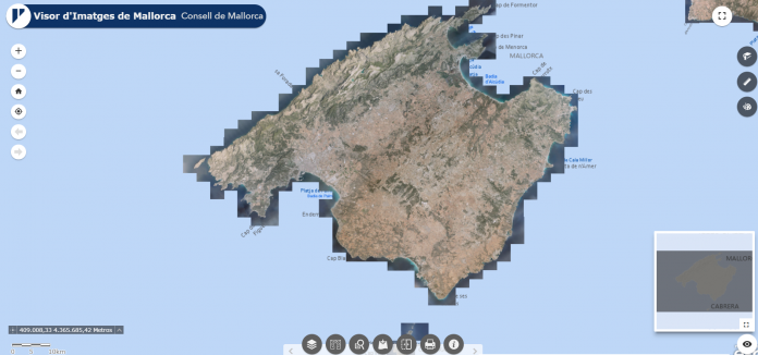 Nuevo visor digital para consultar mapas de la isla desde 1968 hasta hoy