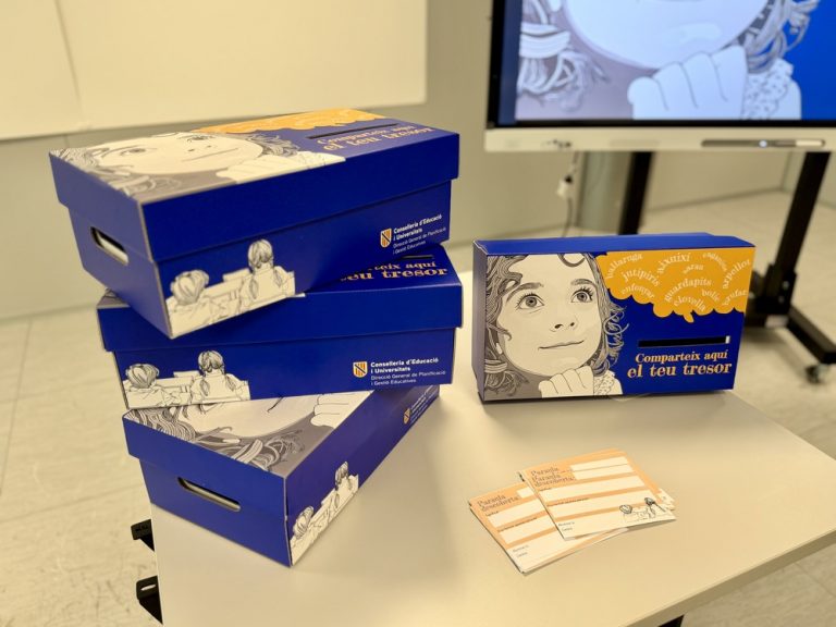 ‘La Capsa del Tresor’ para recuperar palabras en desuso en las aulas de primaria