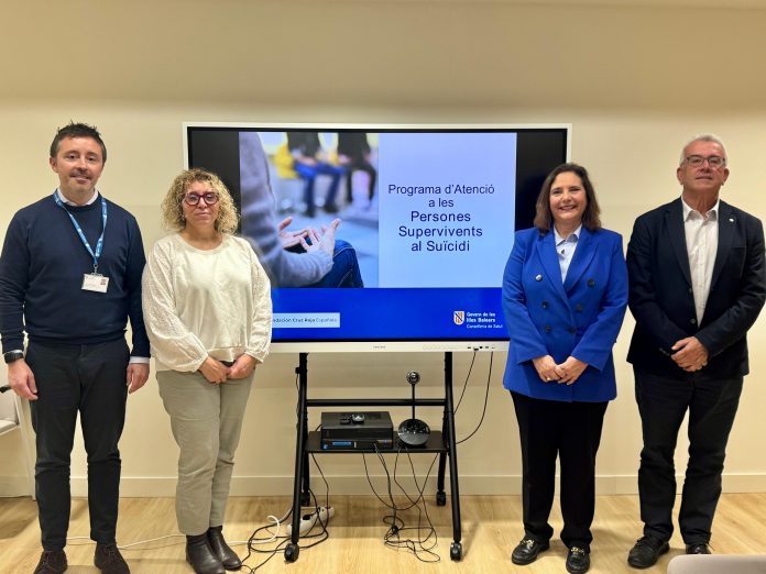 Salud y Cruz Roja ponen en marcha un programa de atención a personas supervivientes al suicidio