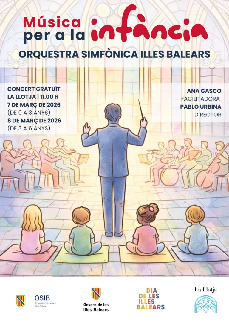 Vuelve el concierto ‘Música para la infancia’ de la Orquesta Sinfónica Illes Balears