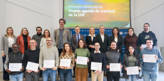 La UIB reconeix projectes i recerques per a una societat més justa i sostenible amb els Premis Agenda de Transició La UIB reconeix projectes i recerques per a una societat més justa i sostenible amb els Premis Agenda de Transició