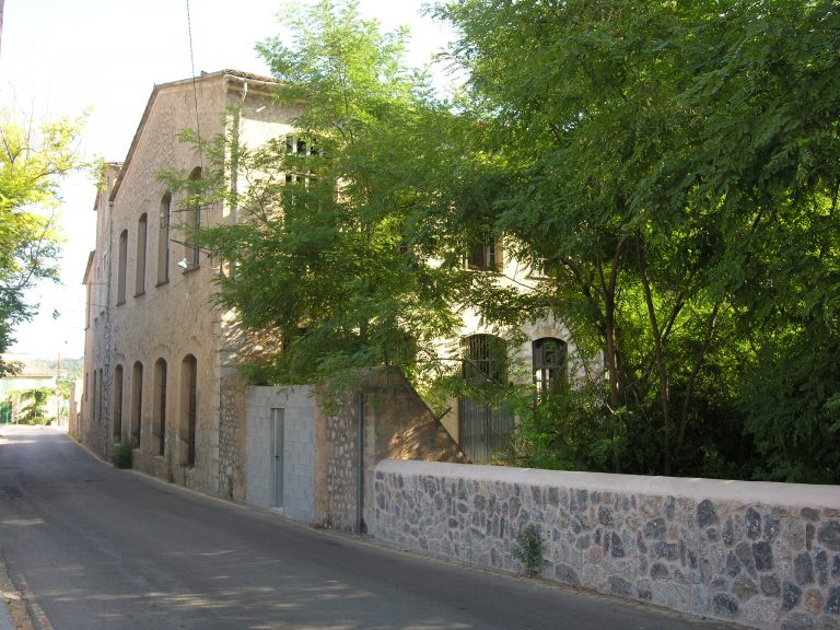 El Consell inicia las obras en Sa Fàbrica Nova de Sóller, futuro Museo del Textil de Mallorca