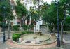 Palma recupera la fuente central de los jardines de la plaça de la Reina tras su restauración Palma recupera la fuente central de los jardines de la plaça de la Reina tras su restauración