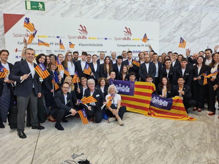 Las Illes Balears hacen historia en los SpainSkills 2026 con dos oros, dos platas y tres bronces