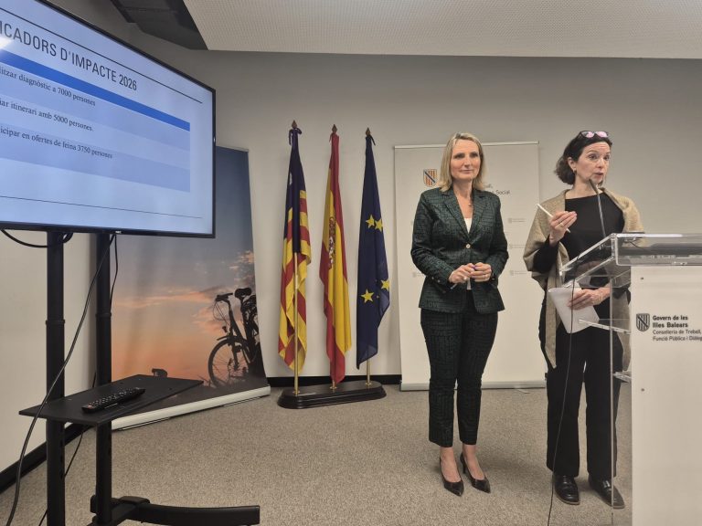 El Plan de Seguimiento Intensivo del SOIB reduce un 7,6 % el paro de larga duración entre los mayores de 45 años