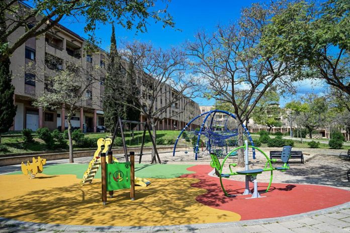 Palma invierte 100.000 euros en la renovación del parque Son Llull en La Vileta