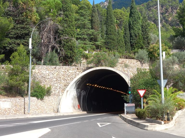 El túnel de Sóller cerrará por las noches del 23 al 25 de marzo para revisar sus sistemas de seguridad