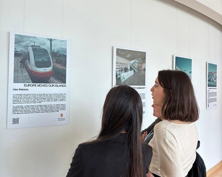 Baleares reivindica su transformación europea en una exposición en Bruselas por los 40 años de España en la UE