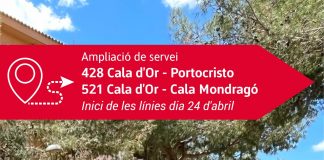 El TIB reactiva líneas en la costa de Llevant y amplía el servicio desde este viernes El TIB reactiva líneas en la costa de Llevant y amplía el servicio desde este viernes