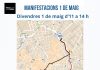 Cortes de tráfico y desvíos de autobuses en Palma este 1 de mayo por las manifestaciones del Día del Trabajador Cortes de tráfico y desvíos de autobuses en Palma este 1 de mayo por las manifestaciones del Día del Trabajador