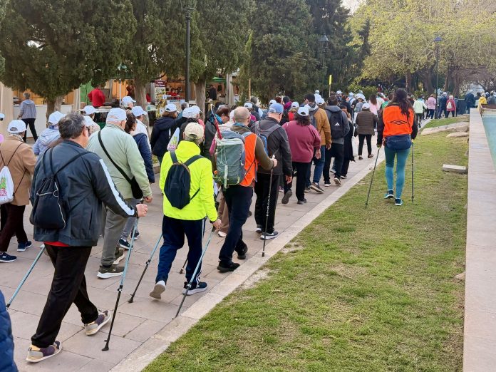 El programa municipal de Nordic Walking supera los 800 participantes y amplía sus rutas en Palma