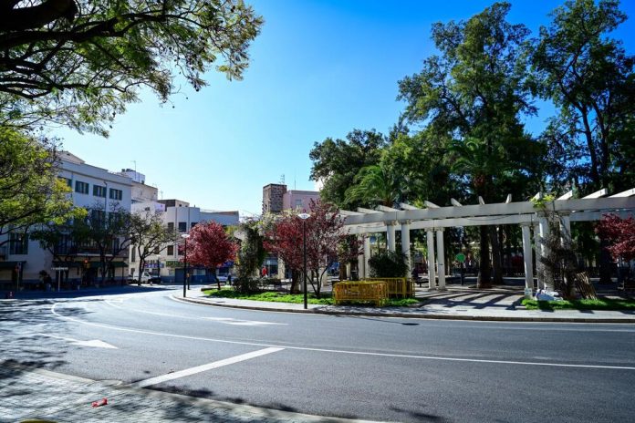 Palma mejora el pavimento de la plaza Francesc Garcia i Orell en Pere Garau con una inversión de 65.000 euros