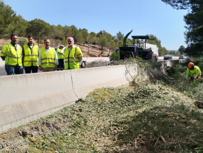 2,5 millones en una campaña para prevenir incendios en las principales carreteras de Mallorca